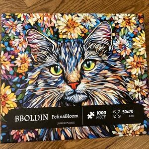 FelinaBloom Cat Jigsaw Puzzle - 1000 Pieces